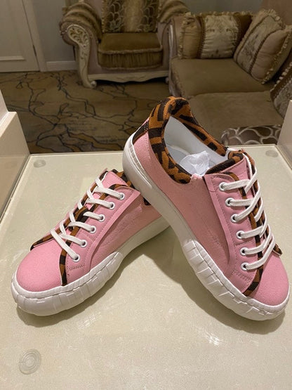 FEN  Sneakers Orange and Pink