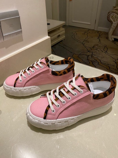 FEN  Sneakers Orange and Pink