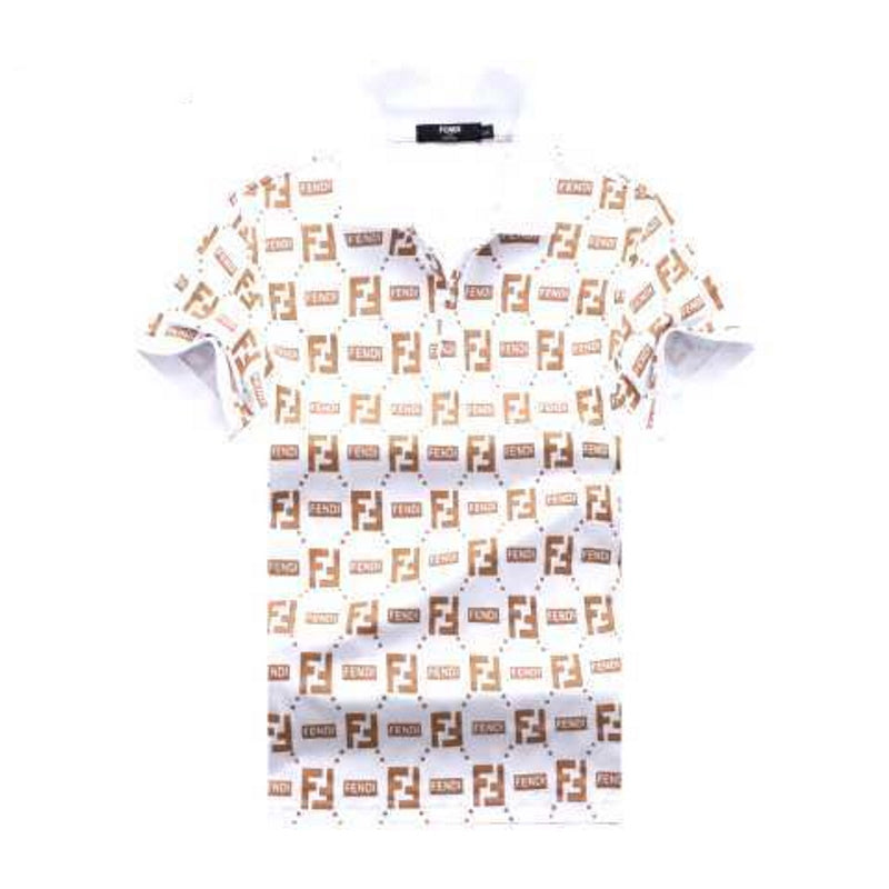 FEN T-shirt Polo  Lapel 2 Color's