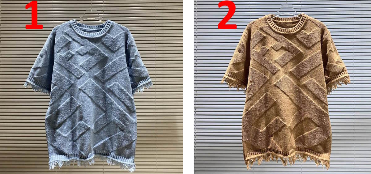 FEN T -shirt  2 Color 's  KNITTED