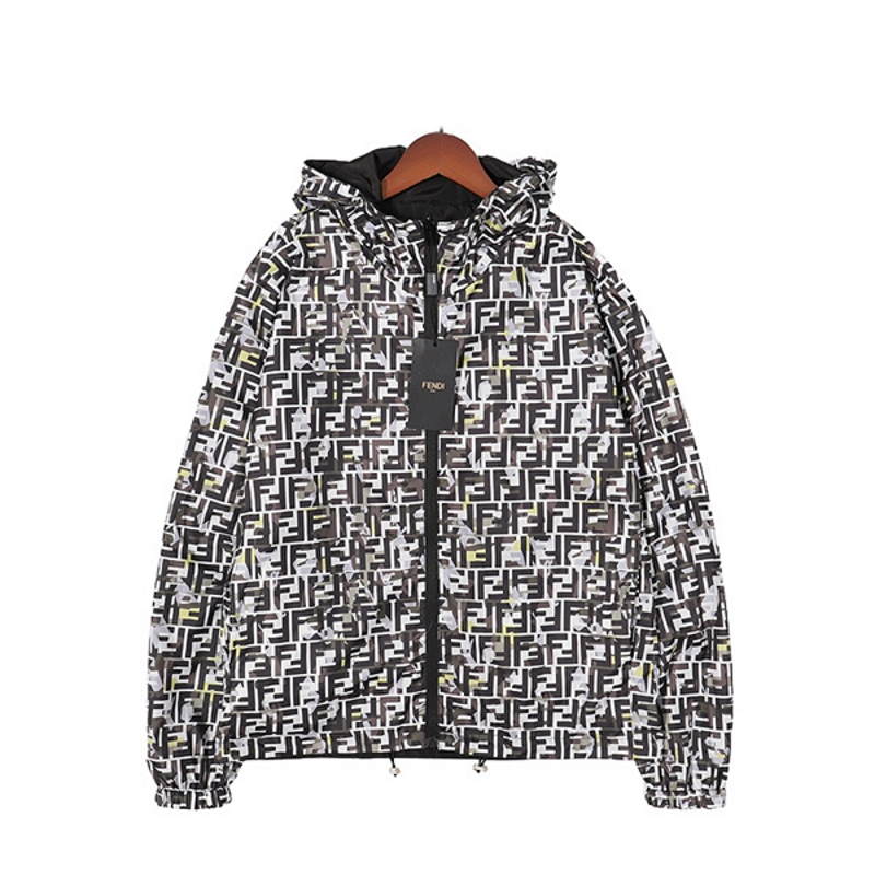 FEN jacket Monogram Hoodie  2 Side