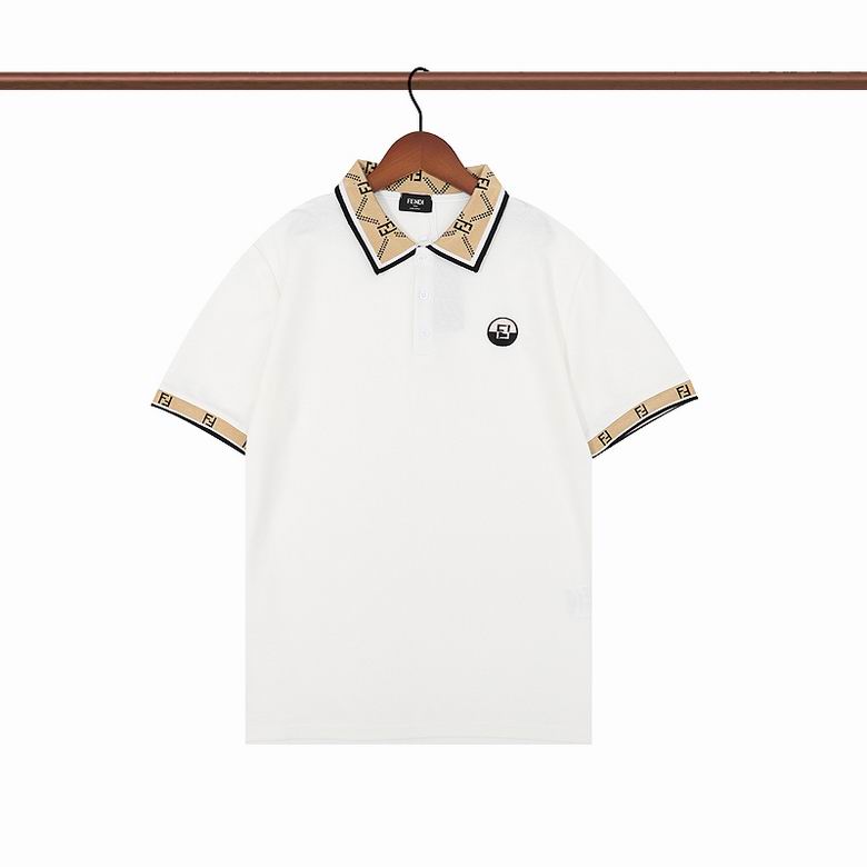 FEN  T- shirt 2 Color 's Polo Lapel