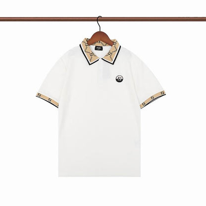 FEN  T- shirt 2 Color 's Polo Lapel