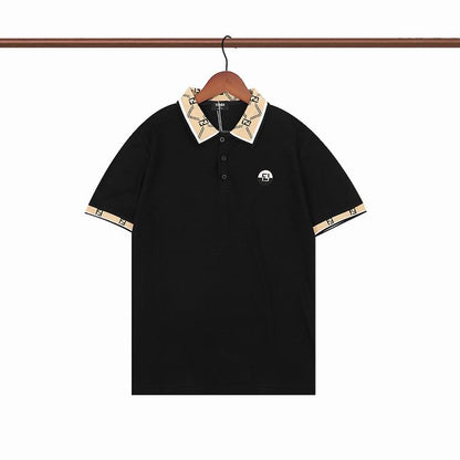 FEN  T- shirt 2 Color 's Polo Lapel