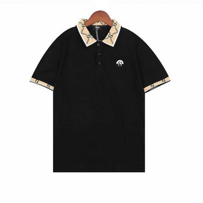 FEN  T- shirt 2 Color 's Polo Lapel