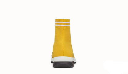 Fen Trainer Sock  Sneakers  Yellow