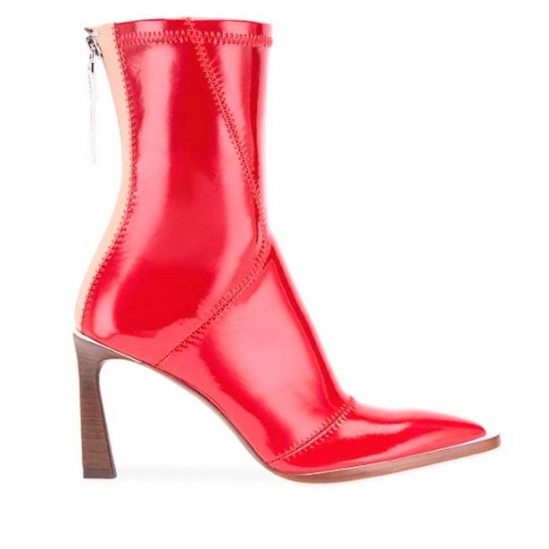 Fen Boots Red Heels