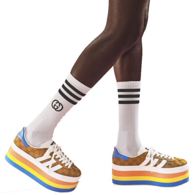 GU  x ADID*S  Sneakers  Wedge Platform Gazelle