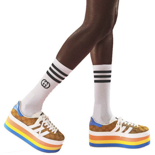 GU  x ADID*S  Sneakers  Wedge Platform Gazelle