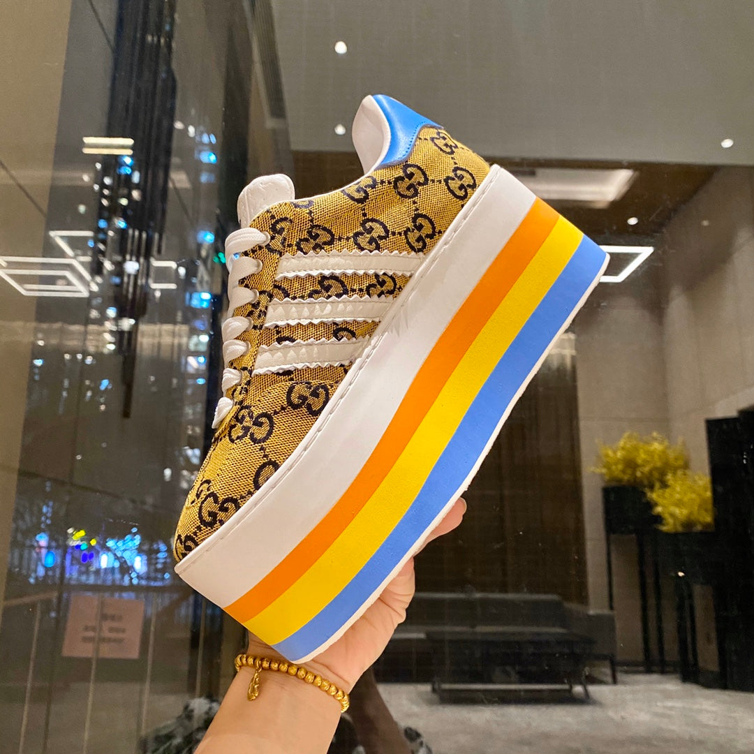 GU  x ADID*S  Sneakers  Wedge Platform Gazelle