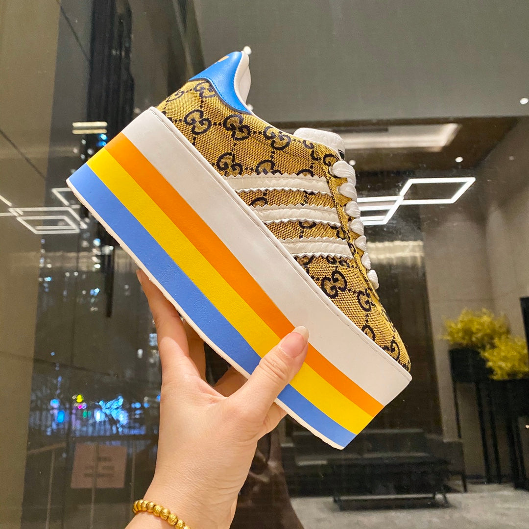 GU  x ADID*S  Sneakers  Wedge Platform Gazelle