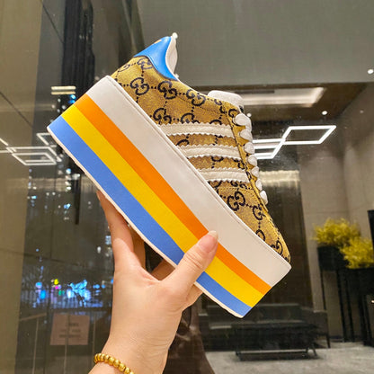 GU  x ADID*S  Sneakers  Wedge Platform Gazelle