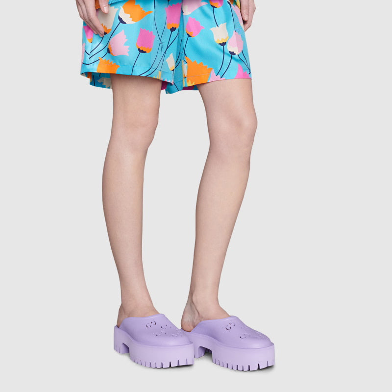 GU Sandals  Platform Wedge Mule