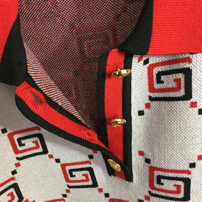 GU T-Shirt  Woman knitted Polo