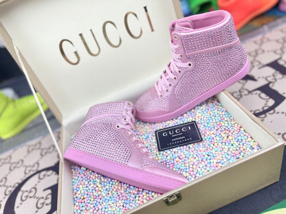 GU  Sneakers 5 Color 's Stones  Rhinestone