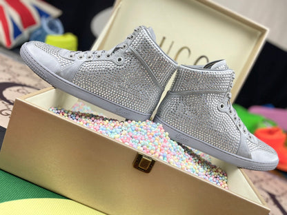 GU  Sneakers 5 Color 's Stones  Rhinestone