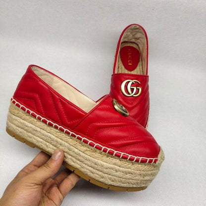 GU Shoes Wedge Loafer 3 Colors
