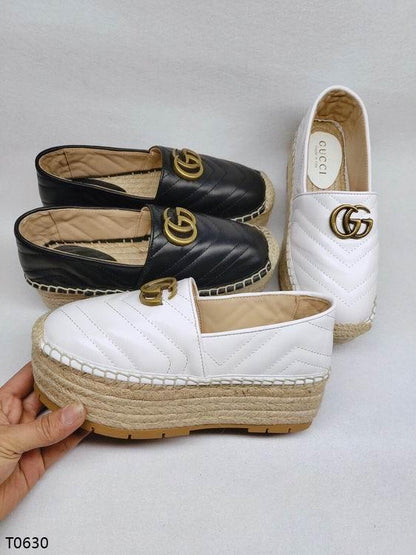 GU Shoes Wedge Loafer 3 Colors