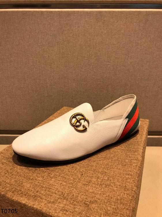 GU Shoes Man Logo White