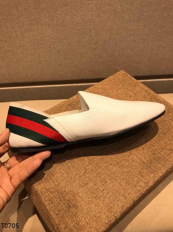 GU Shoes Man Logo White