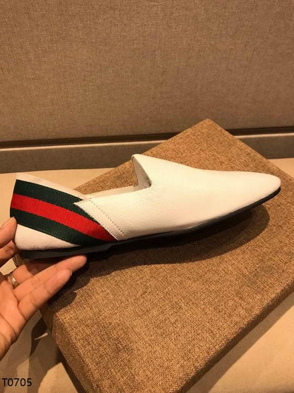 GU Shoes Man Logo White