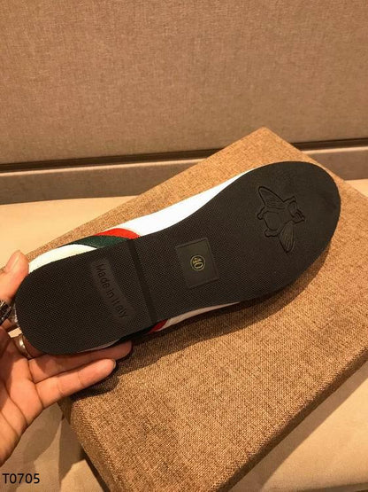 GU Shoes Man Logo White