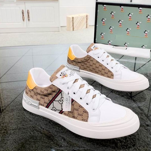 GU  Sneakers Brown White