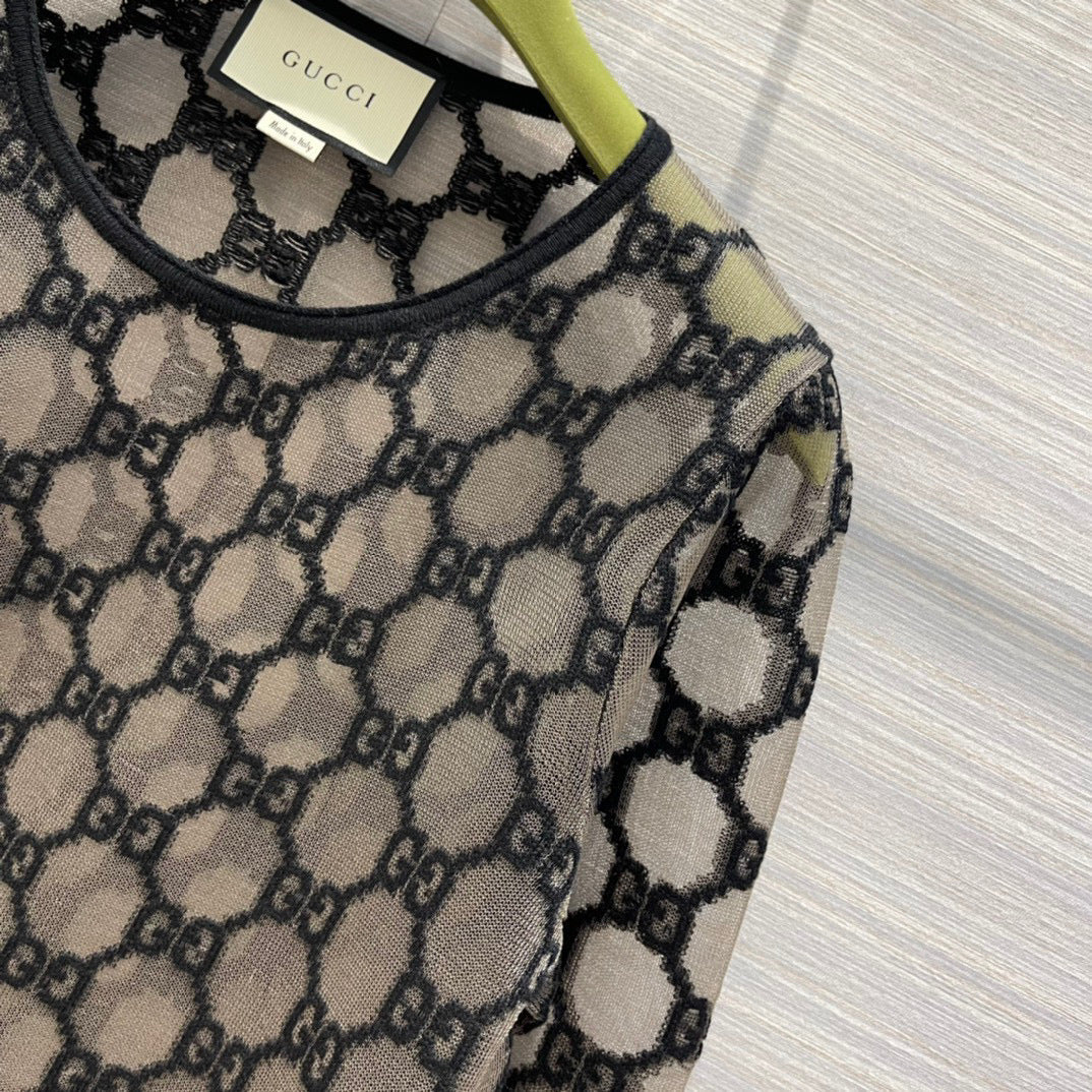 GU Sweater Knitwear Long  Mesh