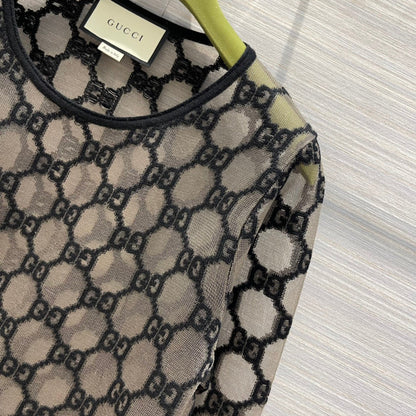 GU Sweater Knitwear Long  Mesh