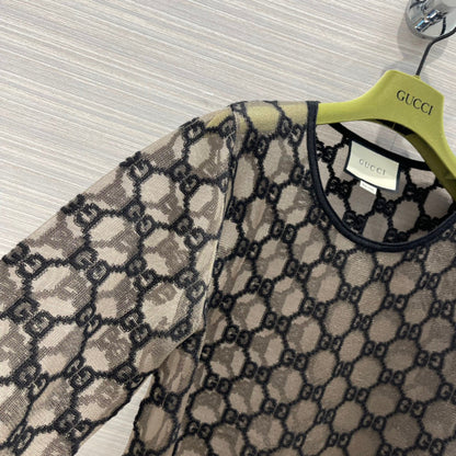 GU Sweater Knitwear Long  Mesh