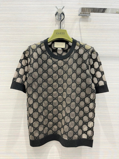 GU Sweater Knitwear Short  Mesh