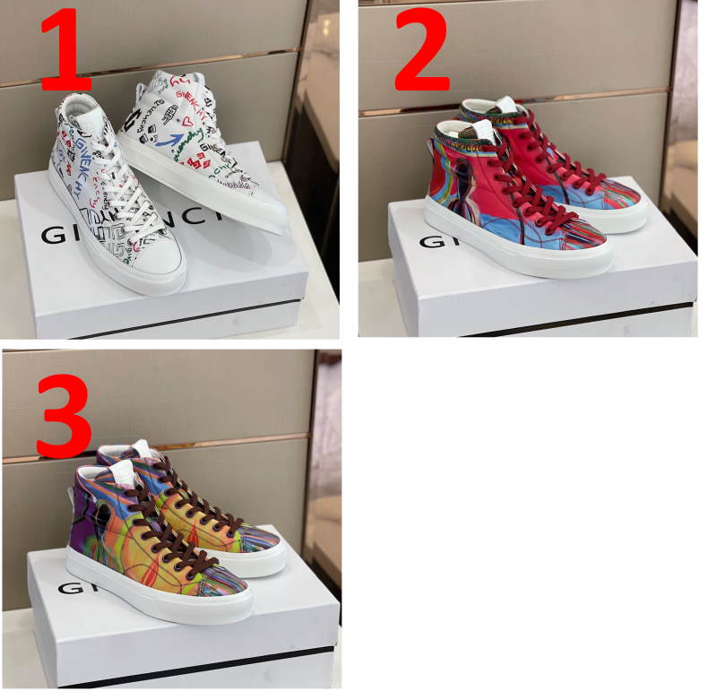 GIVENJY  Sneakers  High  3 Color 's
