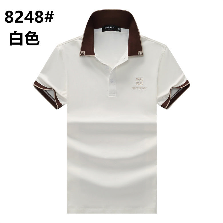 GIVENJY T- shirt  2 Color 's Lapel Polo