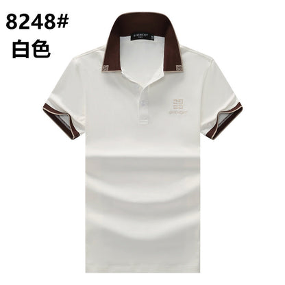 GIVENJY T- shirt  2 Color 's Lapel Polo