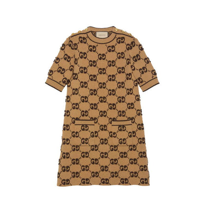 GU  Dress jacquard knitted 2 Color ' s