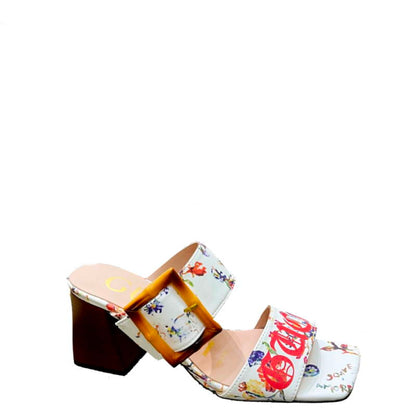 GU  Sandals Shoes Heels Bamboo 3 Color 's