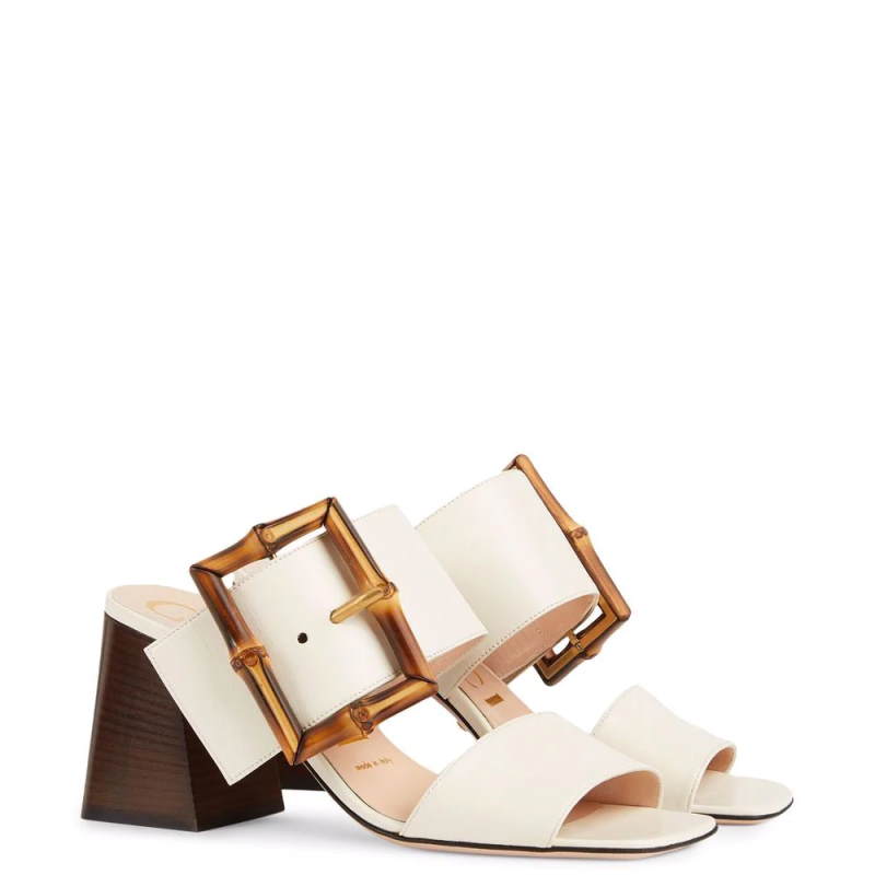 GU  Sandals Shoes Heels Bamboo 3 Color 's