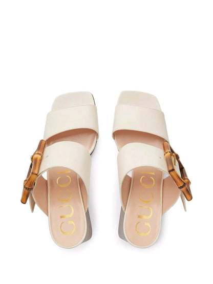 GU  Sandals Shoes Heels Bamboo 3 Color 's