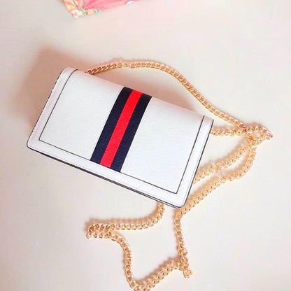 GU  Bag Ophid White