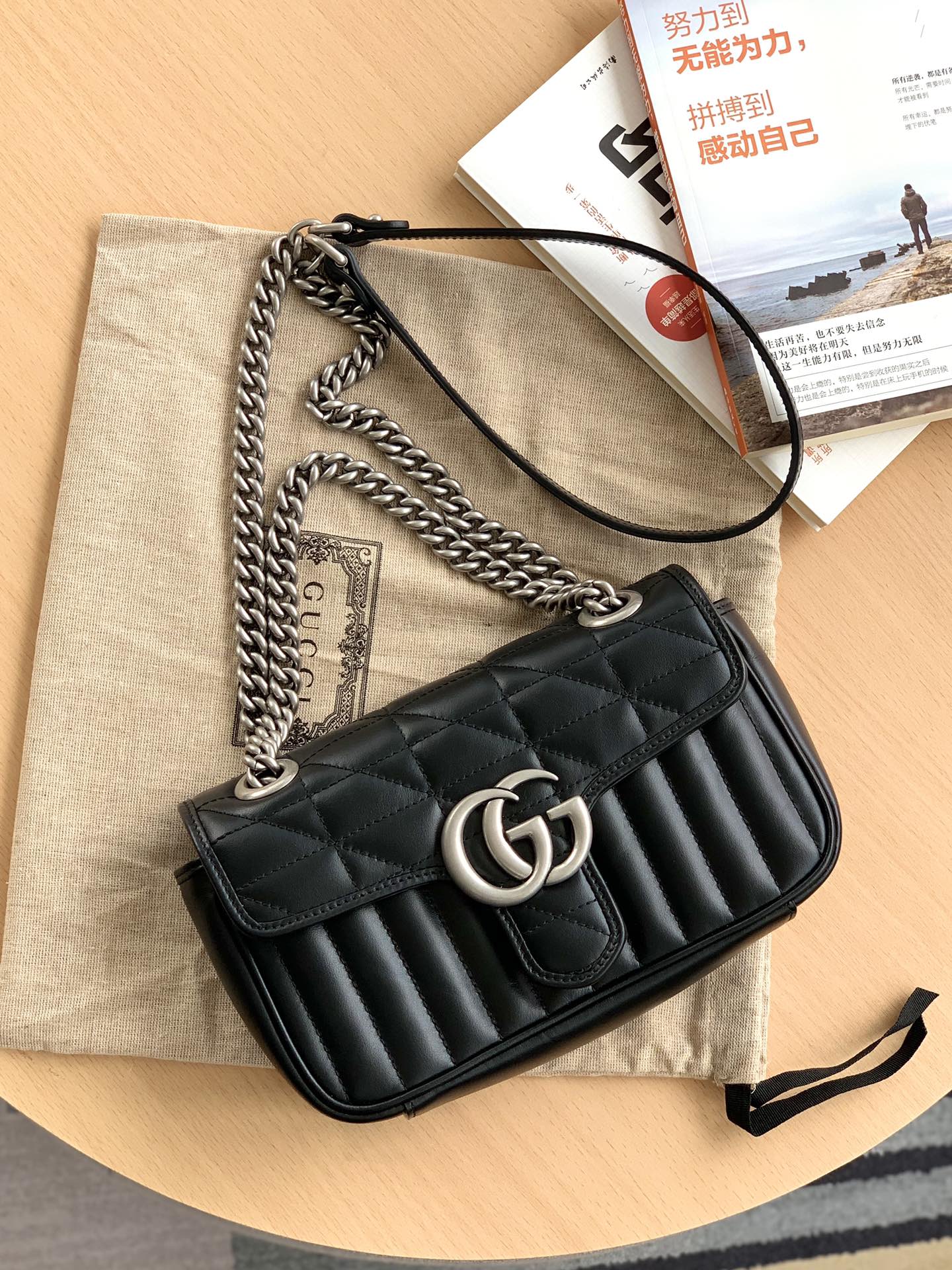 GU Bag Marmont  Shoulder 24 cm 2 Color 's