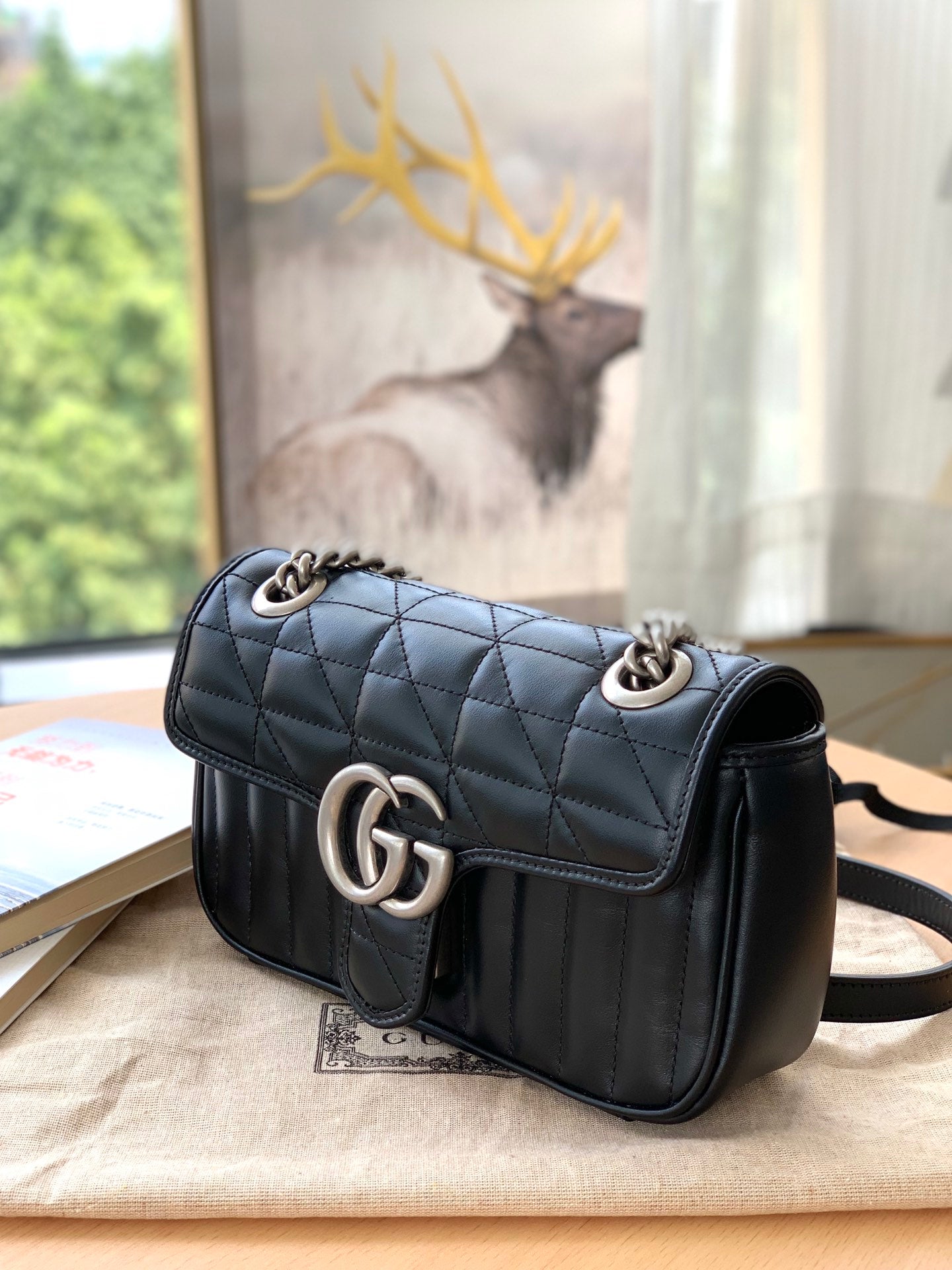 GU Bag Marmont  Shoulder 24 cm 2 Color 's