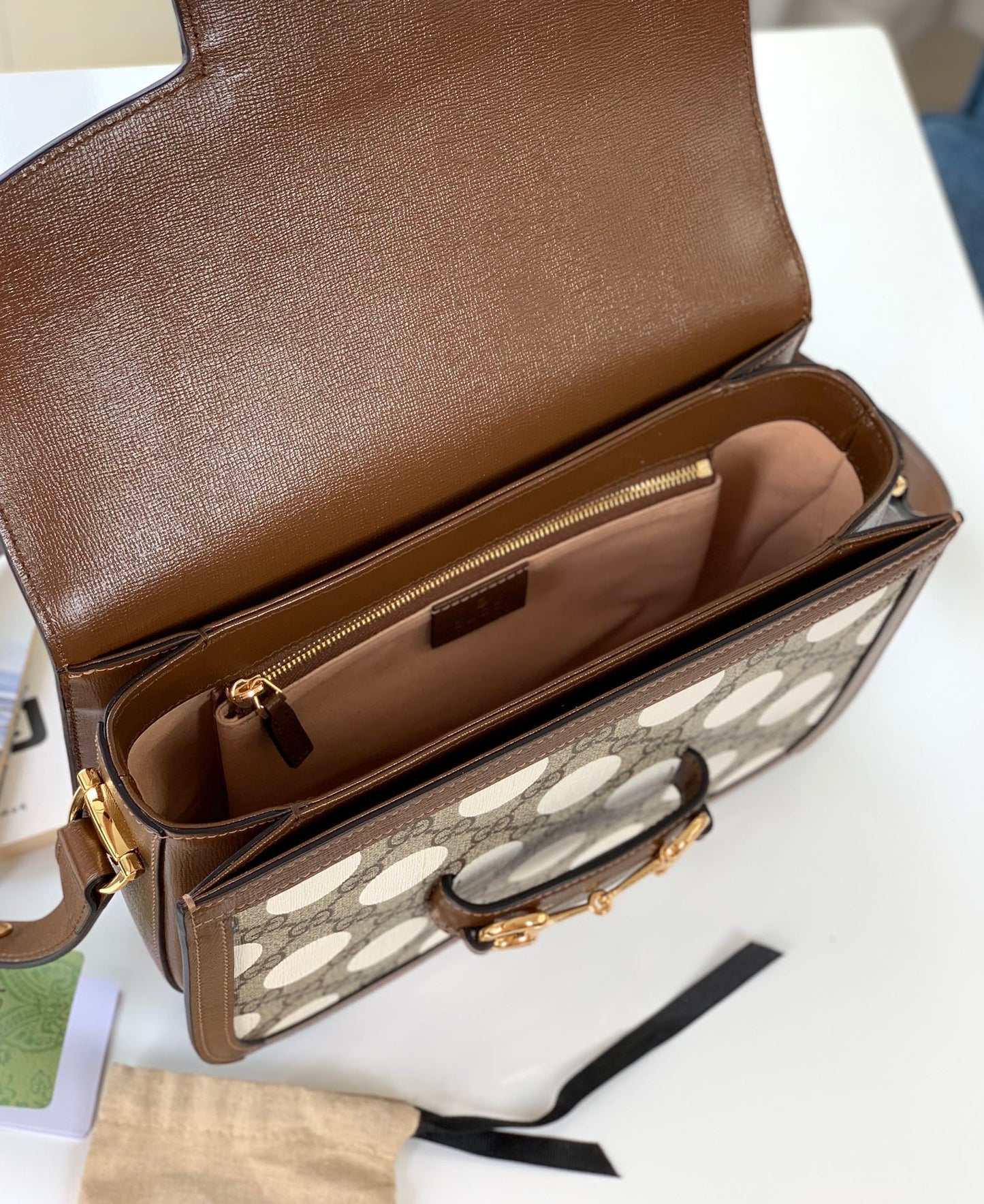 GU Bag Horsebit 1955 Shoulder 25 cm
