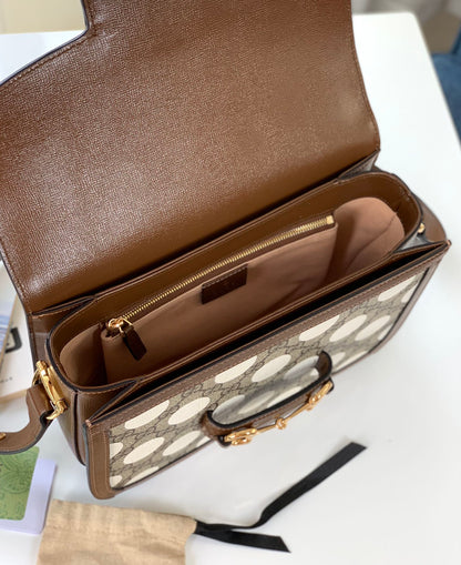 GU Bag Horsebit 1955 Shoulder 25 cm