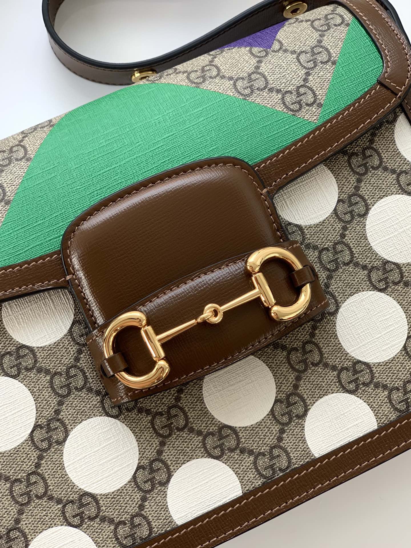 GU Bag Horsebit 1955 Shoulder 25 cm