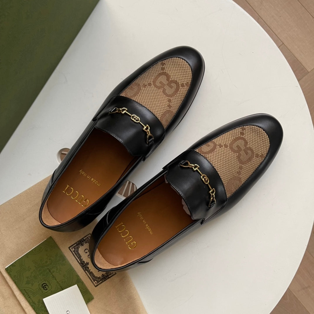 GU Shoes Logo Loafer  Man