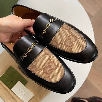 GU Shoes Logo Loafer  Man