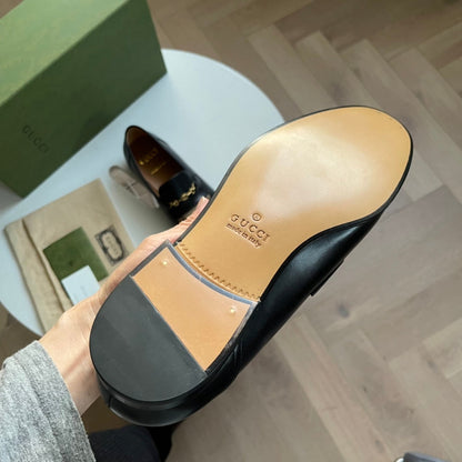 GU Shoes Logo Loafer  Man