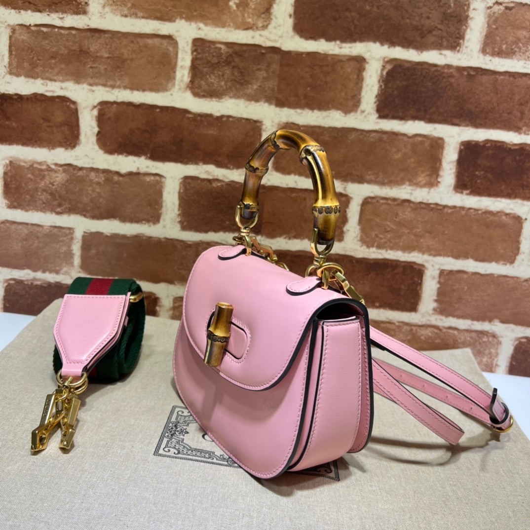 GU  Bag Mini Jumbo Bamboo Pink