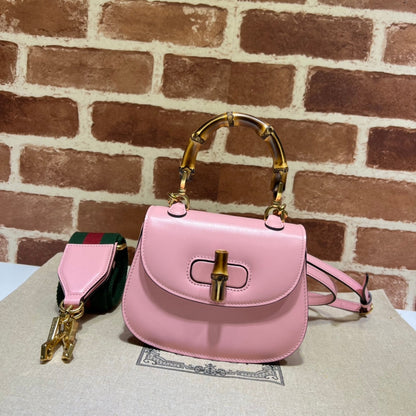 GU  Bag Mini Jumbo Bamboo Pink