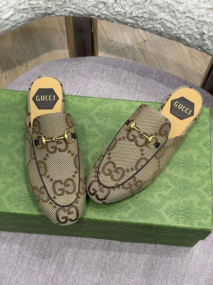 GU Mule Slippers  Jumbo Logo